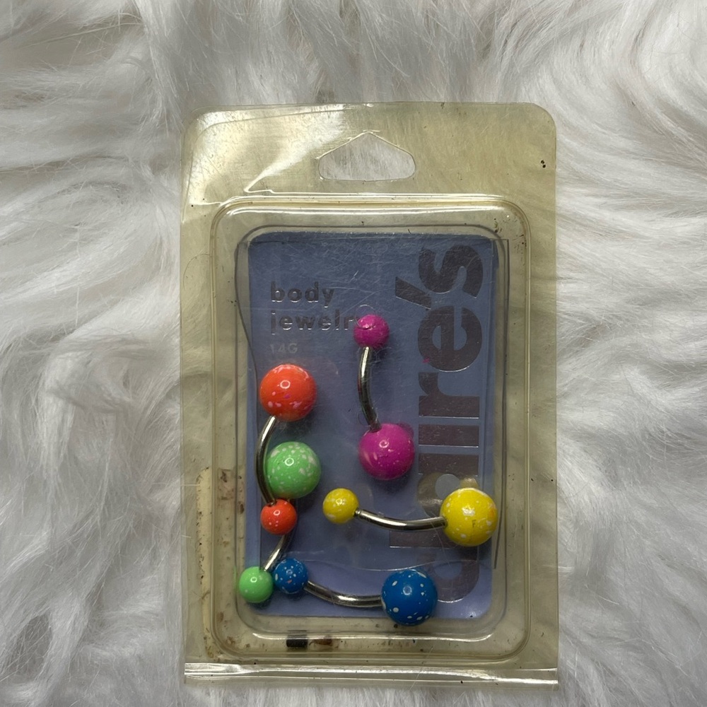 Claire's Belly Button Jewelry Set